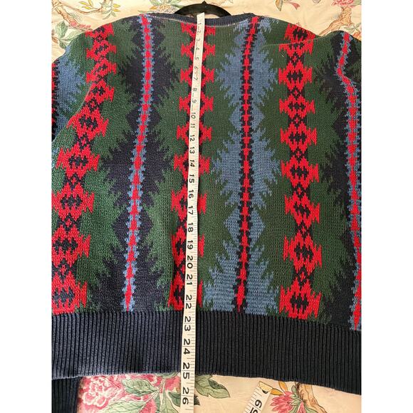 0146 Pendleton High Grade Western Wear Aztec Sweater L - Picture 7 of 7